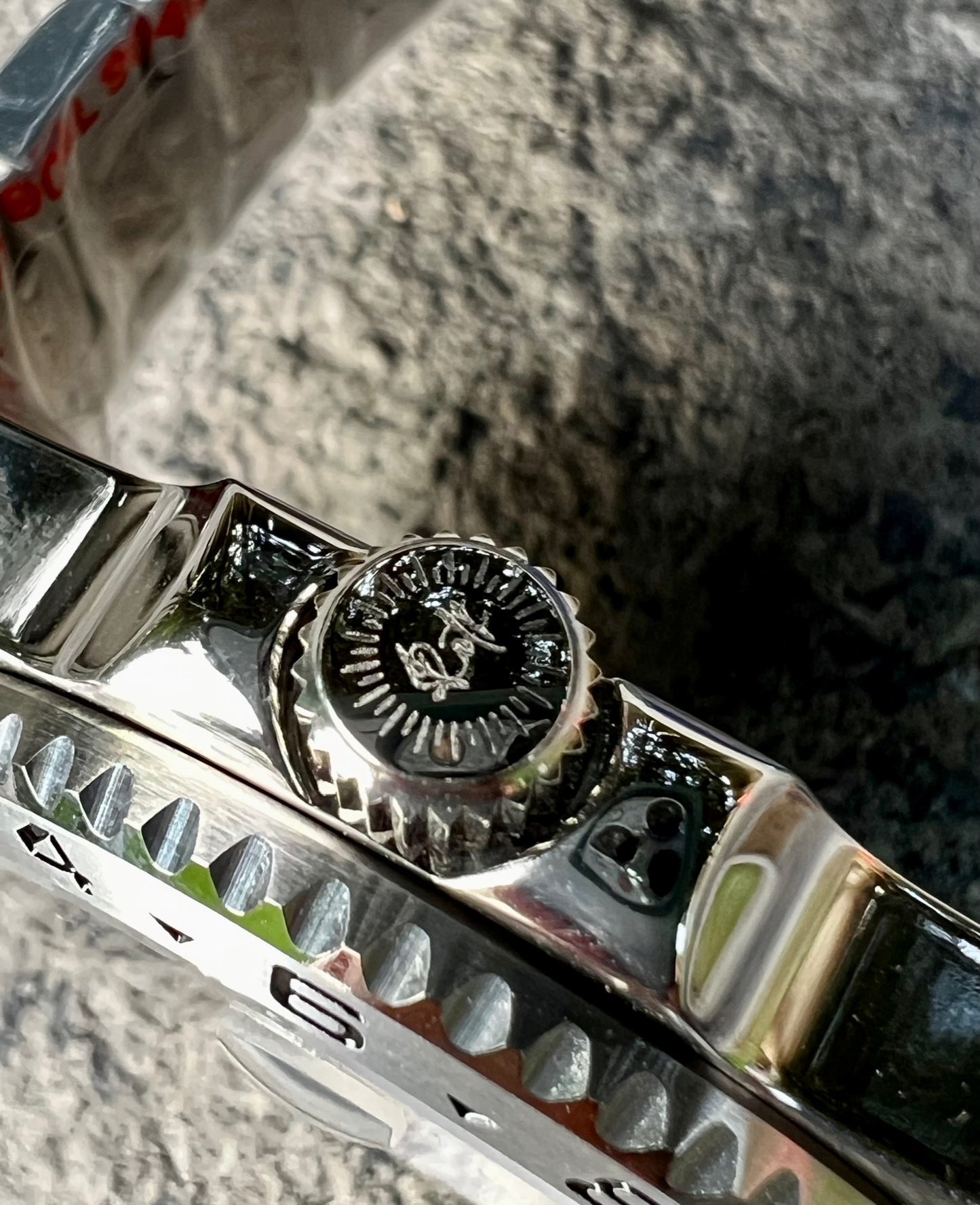 Polar White - "Explorer II" style GMT Automatic Watch w/ N34 Movement, Stainless Steel Bracelet